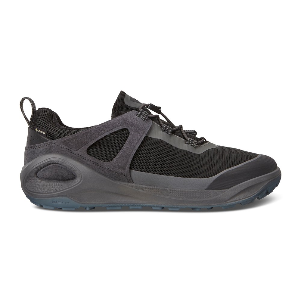 Mens Sneakers - ECCO Biom 2Go - Dark Grey/Black - 8726QJMZR